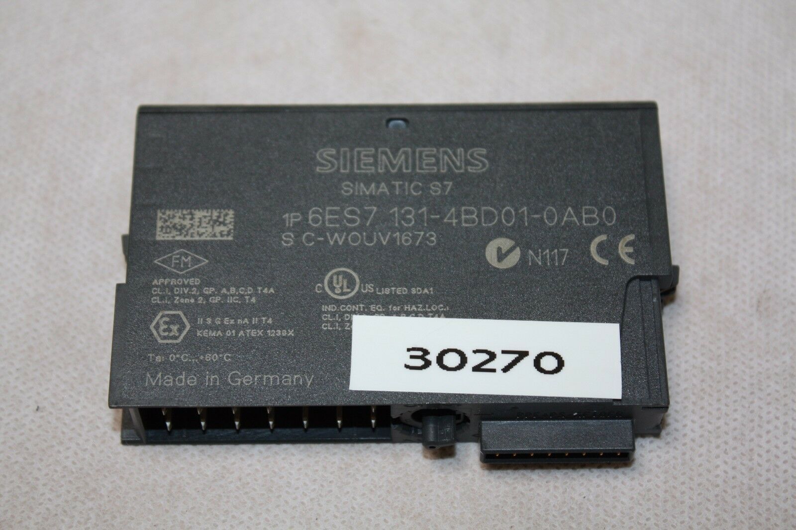 Siemens Simatic E/A Modul ET 200S 6ES7131-4BD01-0AB0 6ES7 131-4BD01-0AB0