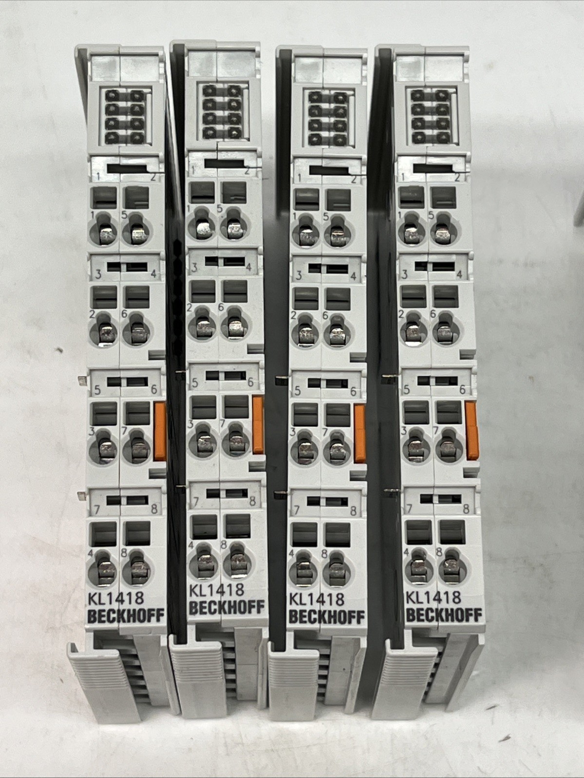 (4x each) BECKHOFF KL1418, KL1498, KL2408, KL2612, KL9010 | Used | USA Seller