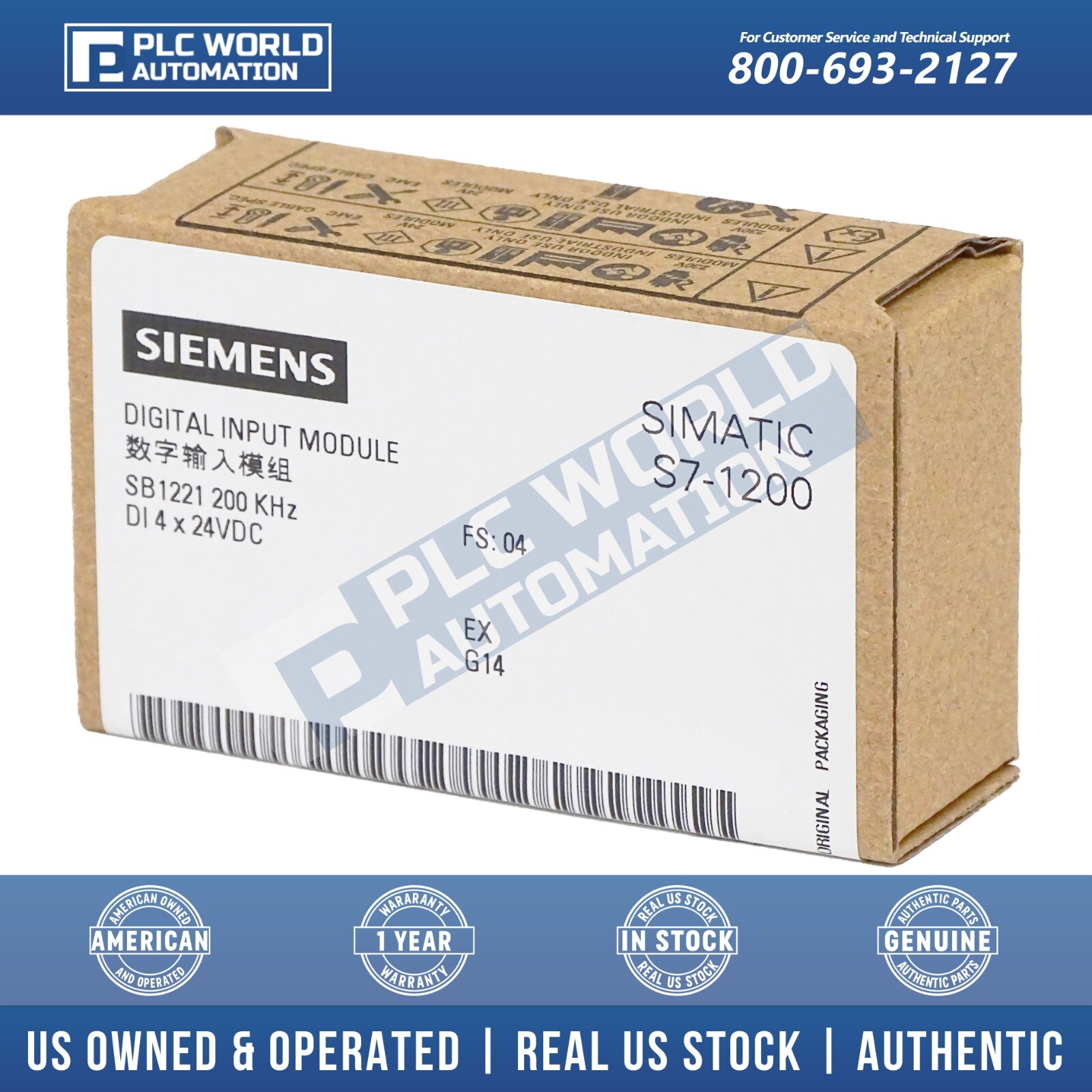 2022 New Sealed Siemens 6ES7221-3BD30-0XB0 | 6ES7 221-3BD30-0XB0 SB1221 Module