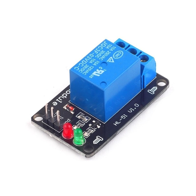 3.3V Relays Module LED Status Lights Fixed Bolt Holes Industrial Automation