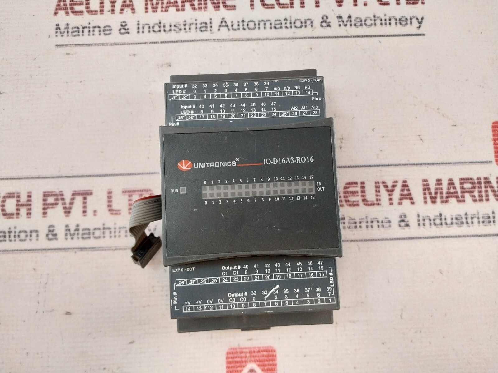 Unitronics IO-D16A3-RO16 I/O Expansion Module 3 Analog Input 16XDC 24V