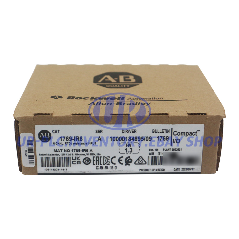 New Allen Bradley 1769-IR6 CompactLogix 6 Pt RTD Module AB 1769IR6
