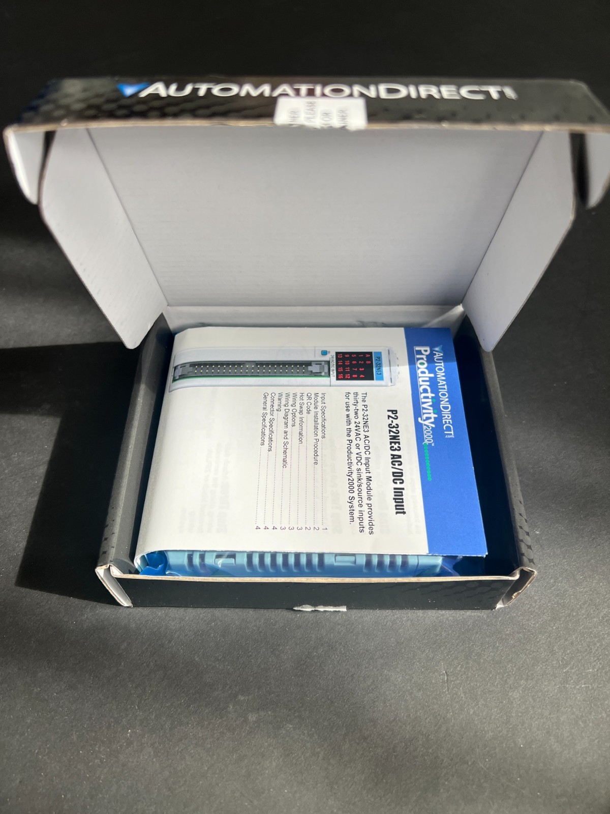Automation Direct P2000 Sinking/Sourcing Input Module P2-32NE3