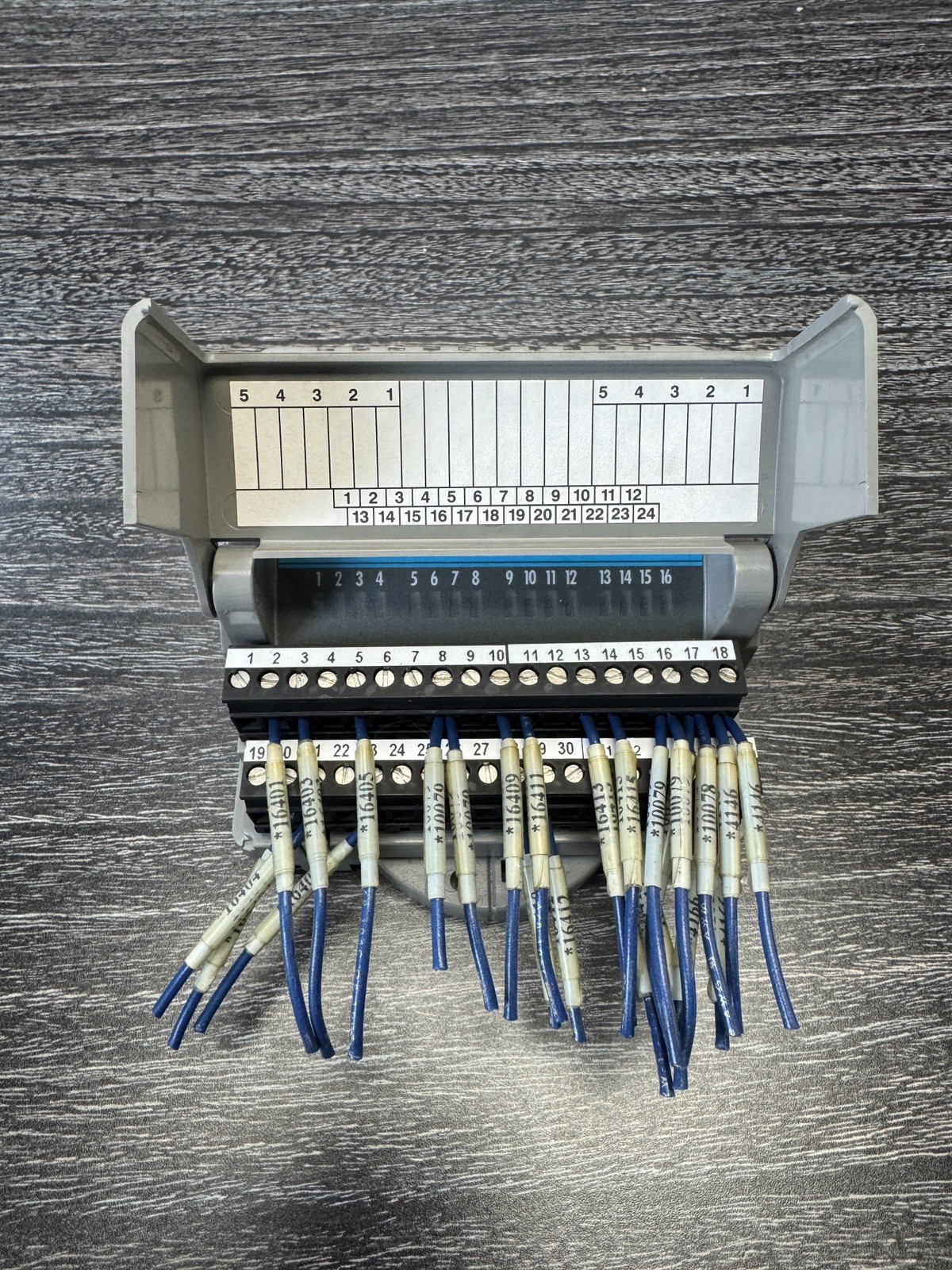 GIDDINGS & LEWIS M.1300.7372 R1 Input Module 24VDC SINK/SOURCE #34