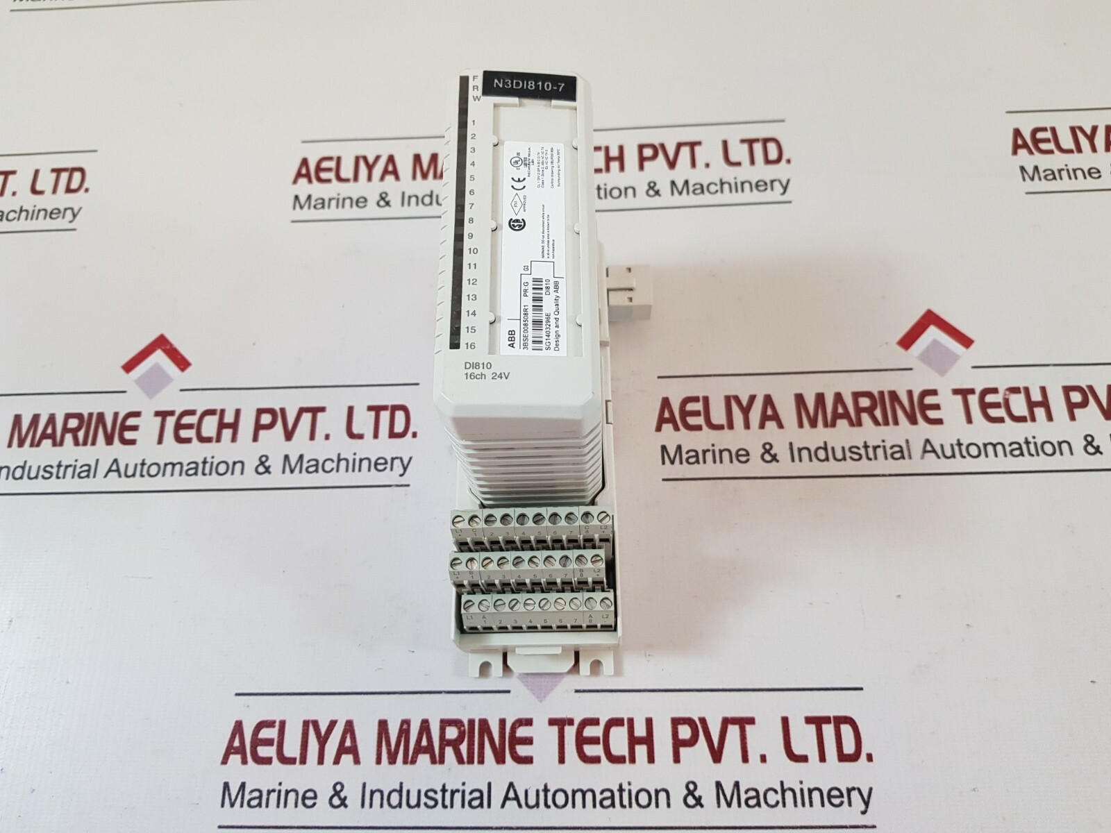 ABB di810 3bse008508r1 input module with 3bse013230r1 base