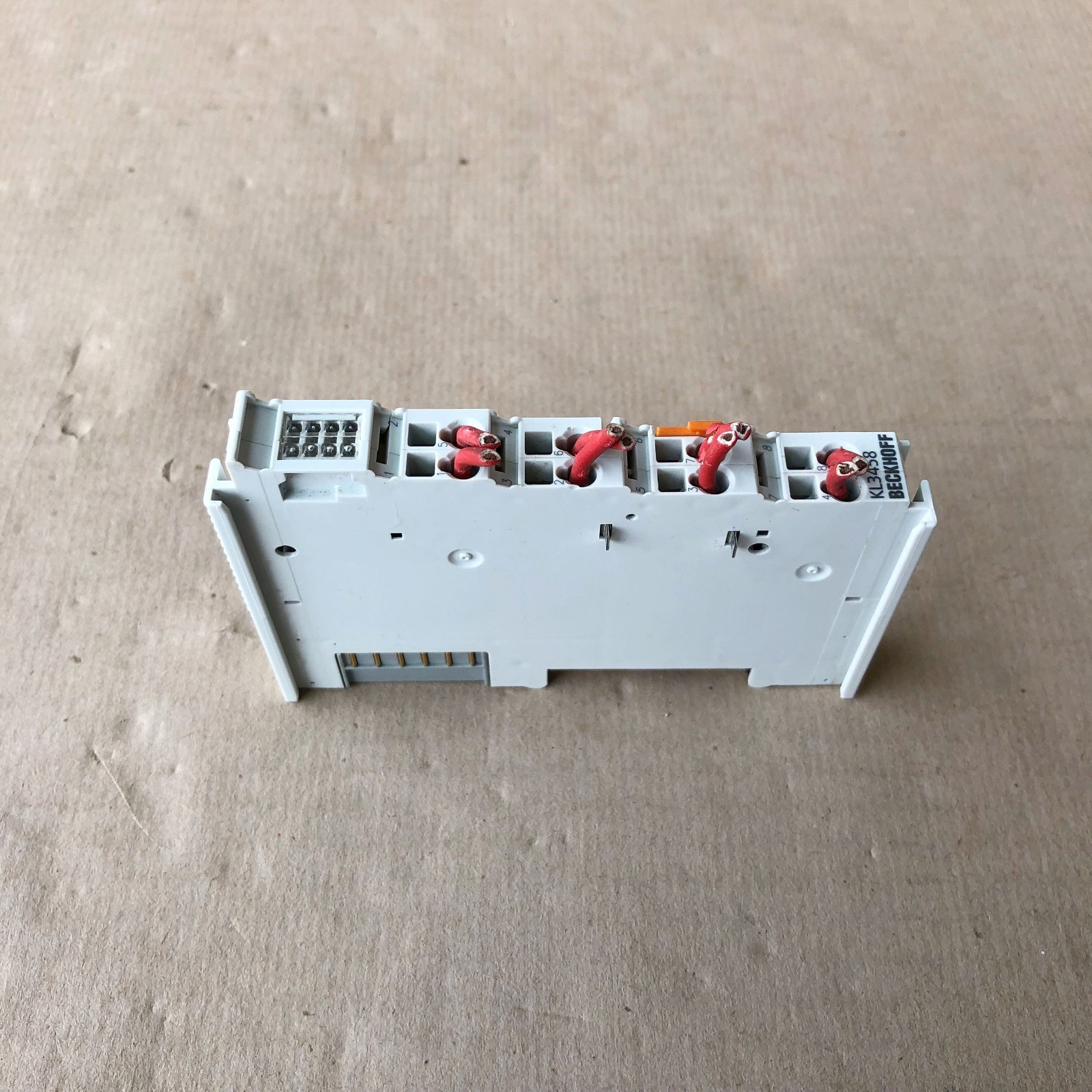 BECKHOFF KL3458 BUS TERMINAL 8-CHANNEL ANALOG INPUT MODULE