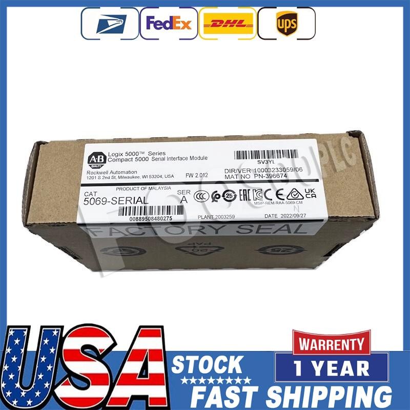 AB 5069-SERIAL SER A Compact Logix 5000 Interface Module US Free Tax