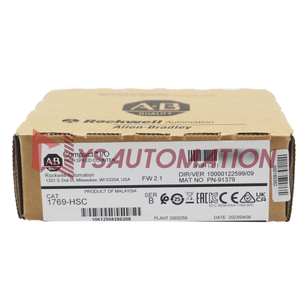 Sealed 1769-HSC Allen Bradley CompactLogix High-Speed Counter Module