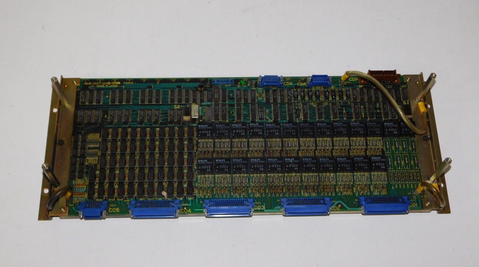 Fanuc A20B-0007-0040/04A Input Output Relay Control Circuit Board Card Module