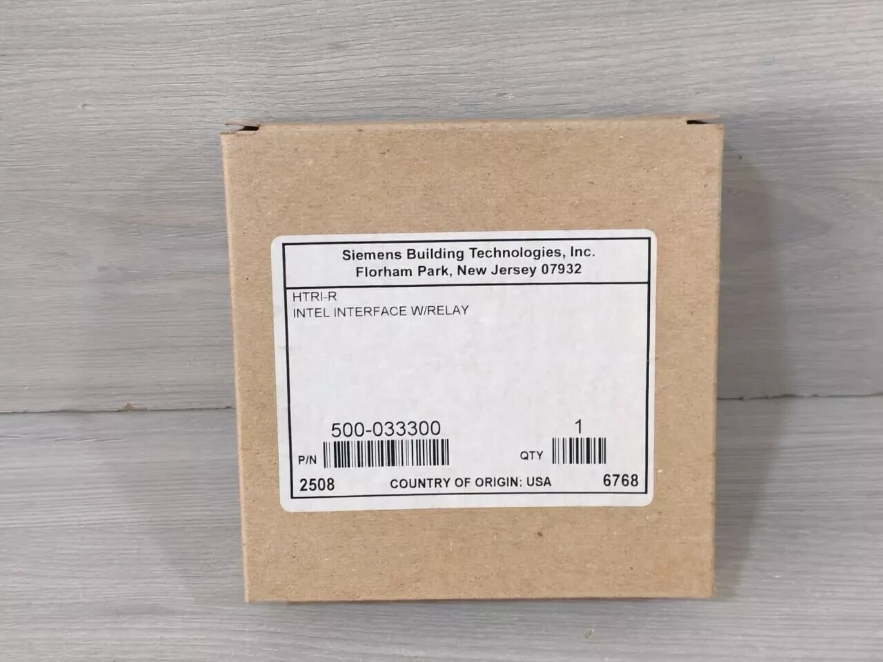 1 LOT 2PCS. SIEMENS HTRI-R 500-033300 INTEL INTERFACE MODULE -RELAY 575-049478