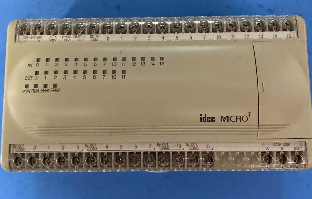 Idec FC2A-C24A1 Micro3 PLC; 100-240V; 14inputs; 10 Relay Outputs TESTED WORKS