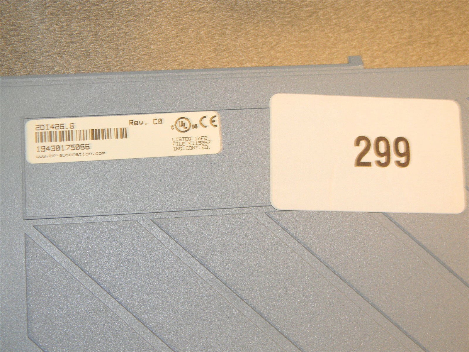 B&R Automation 2DI426.6 2010 digital input module 32 inputs 24 VDC, 1 msec, sink