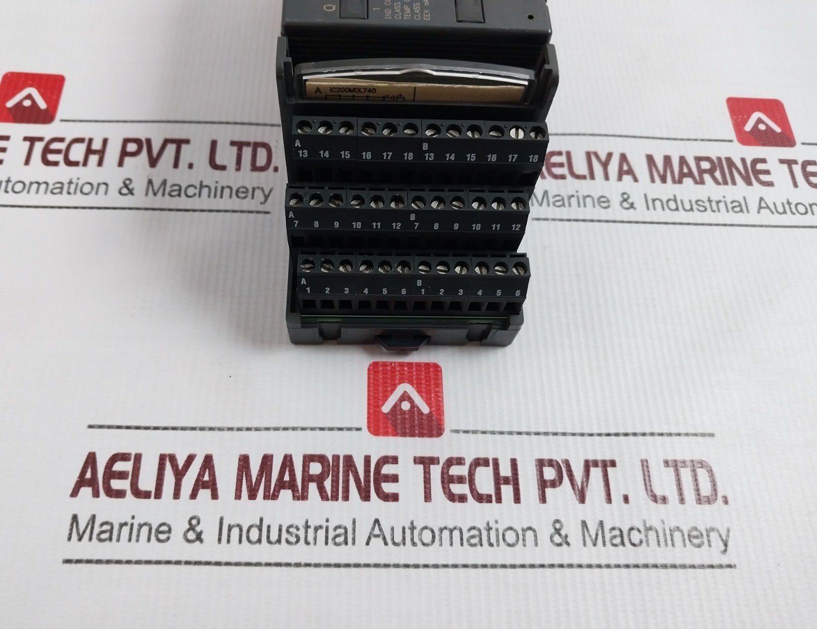 GE FANUC IC200MDL740E Output Module 12/24VDC-0.5A-16PT