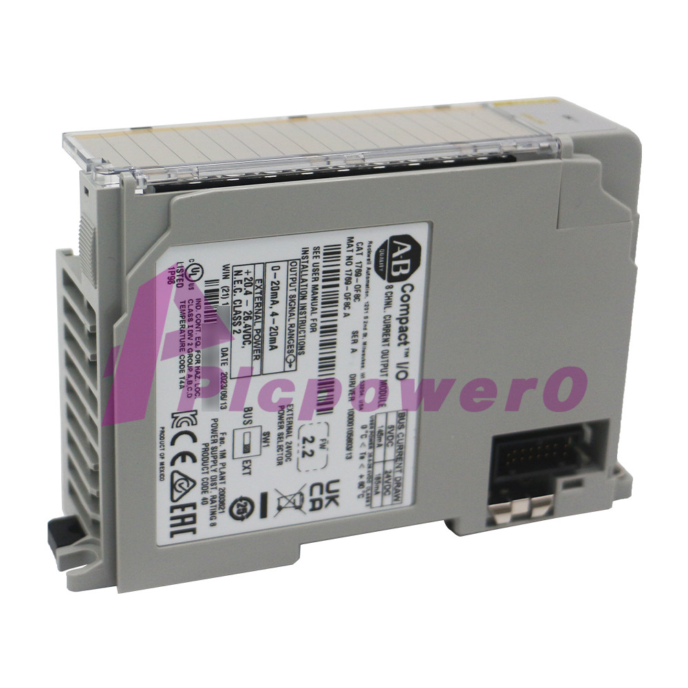 New Allen-Bradley 1769-OF8C CompactLogix 8 Channel Analog Current Output Module