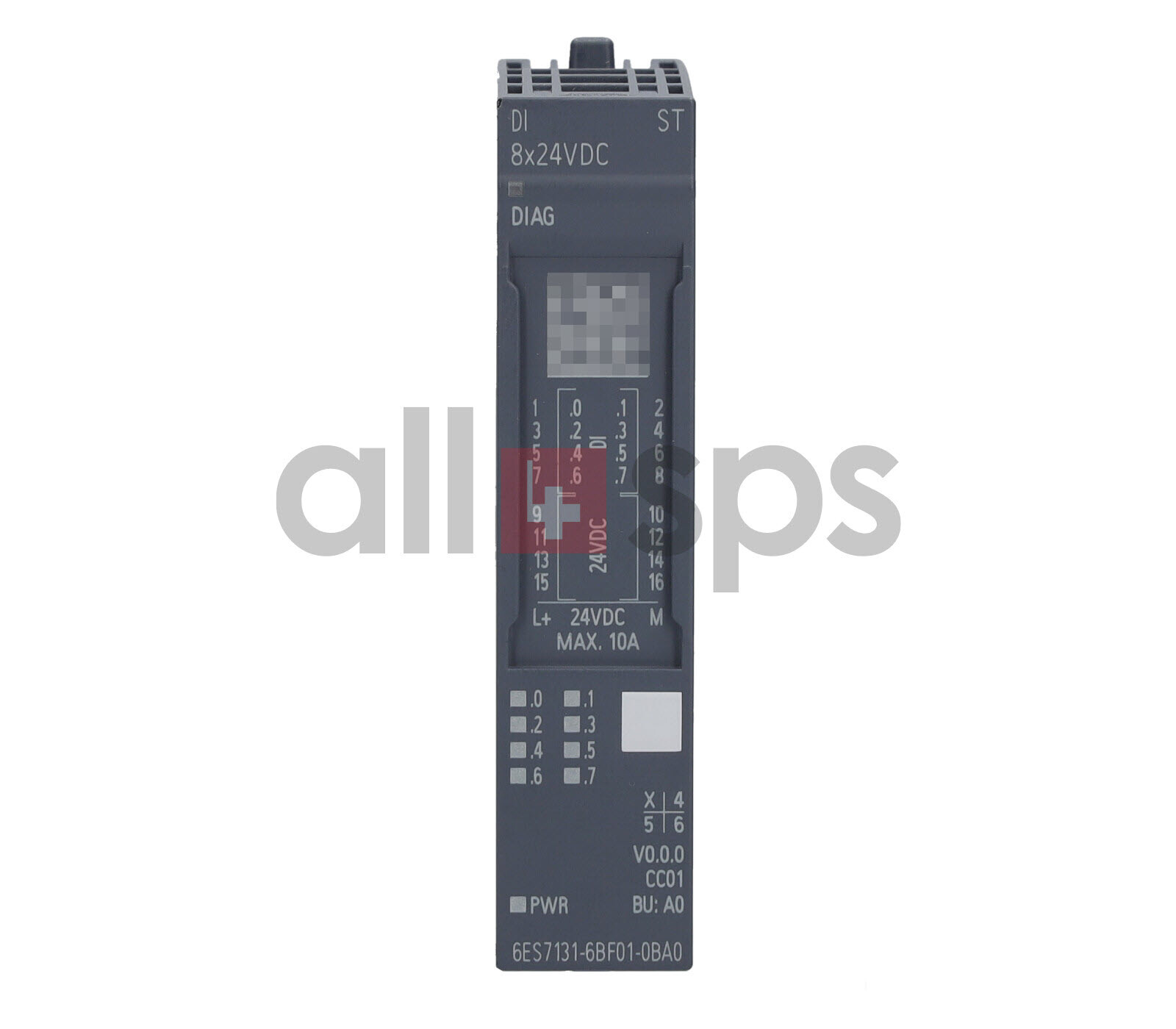 SIMATIC ET 200SP DIGITAL INPUT MODULE – 6ES7131-6BF01-0BA0 (USED)