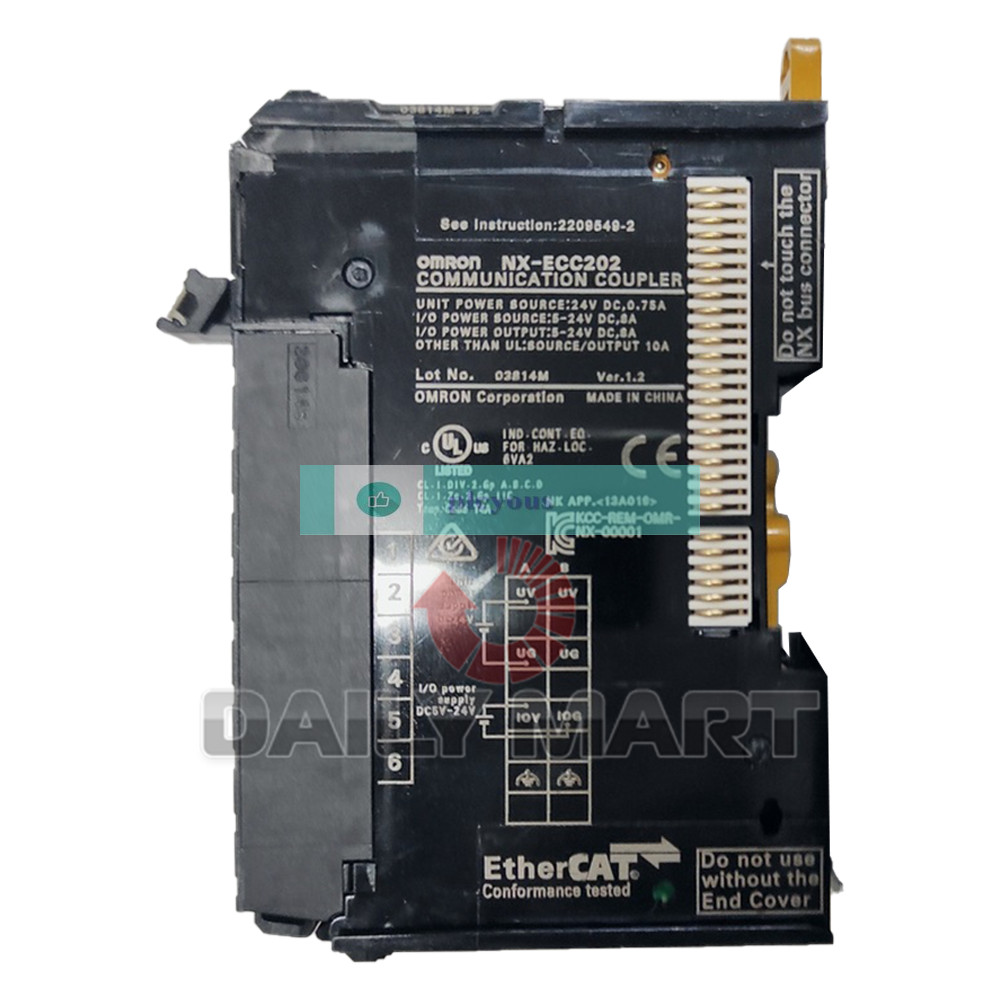 New In Box OMRON NX-ECC202 Connector Unit