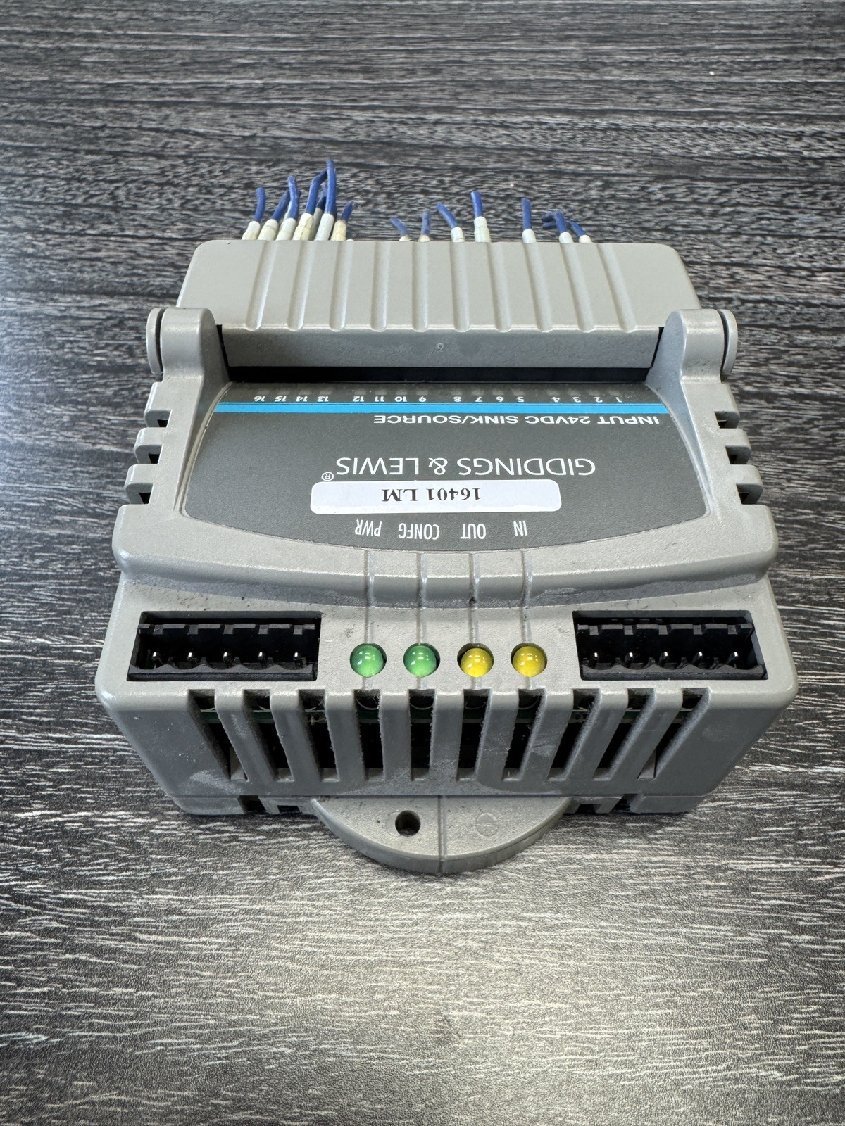 GIDDINGS & LEWIS M.1300.7372 R1 Input Module 24VDC SINK/SOURCE #34
