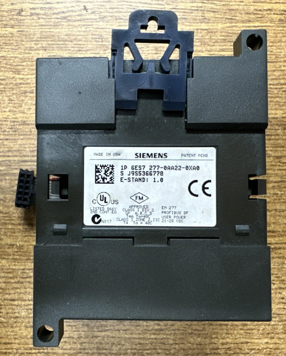SIEMENS 6ES7 277-0AA22-0AX0 SIMATIC S7-200 EM 277 PROFIBUS-DP *USED GUARANTEED*