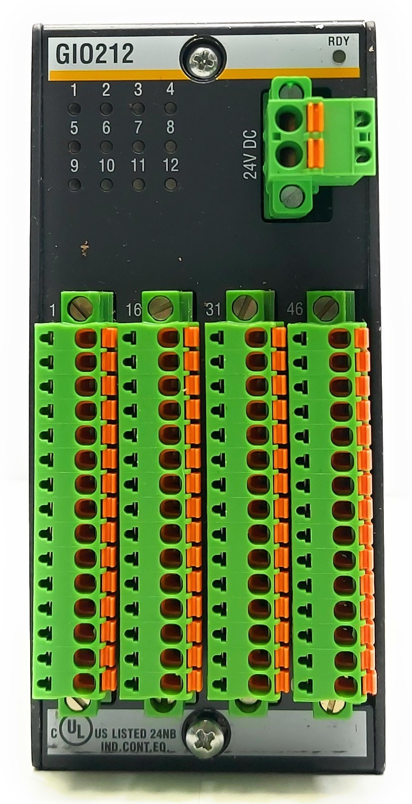 Bachmann GIO212 PLC Digital Input Output Module 397088.117