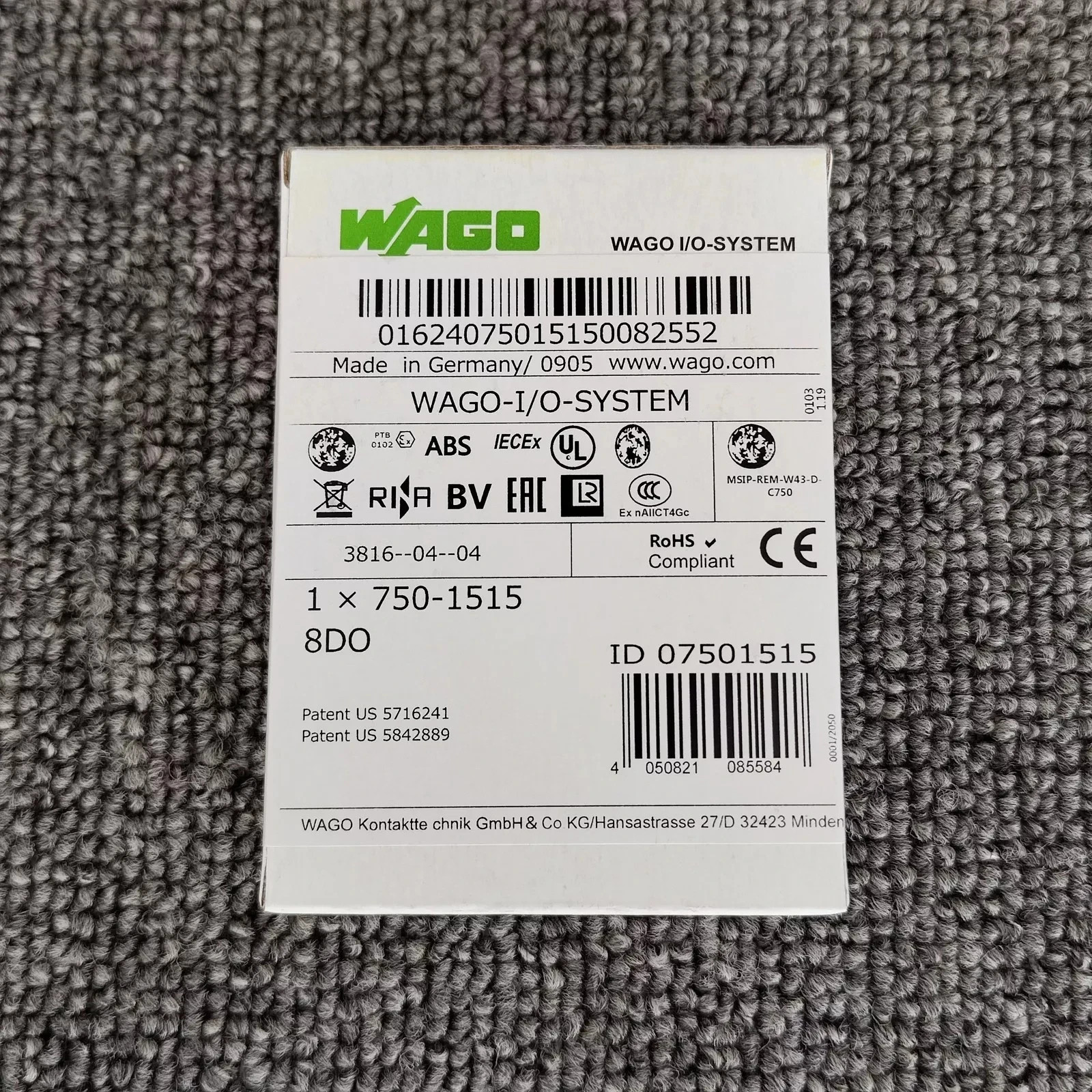 Share New In Box WAGO 750-1515 PLC Module 7501515