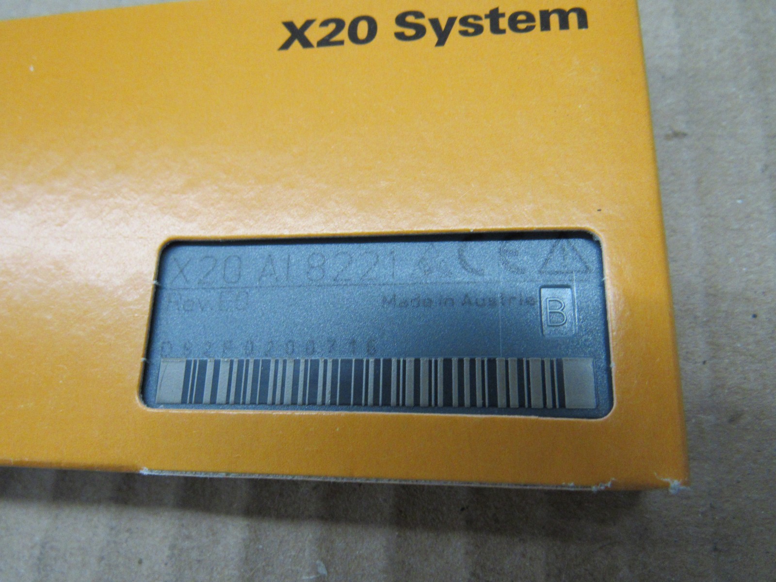 B & R input module X20AI8221 X20 system X20 AI 8221