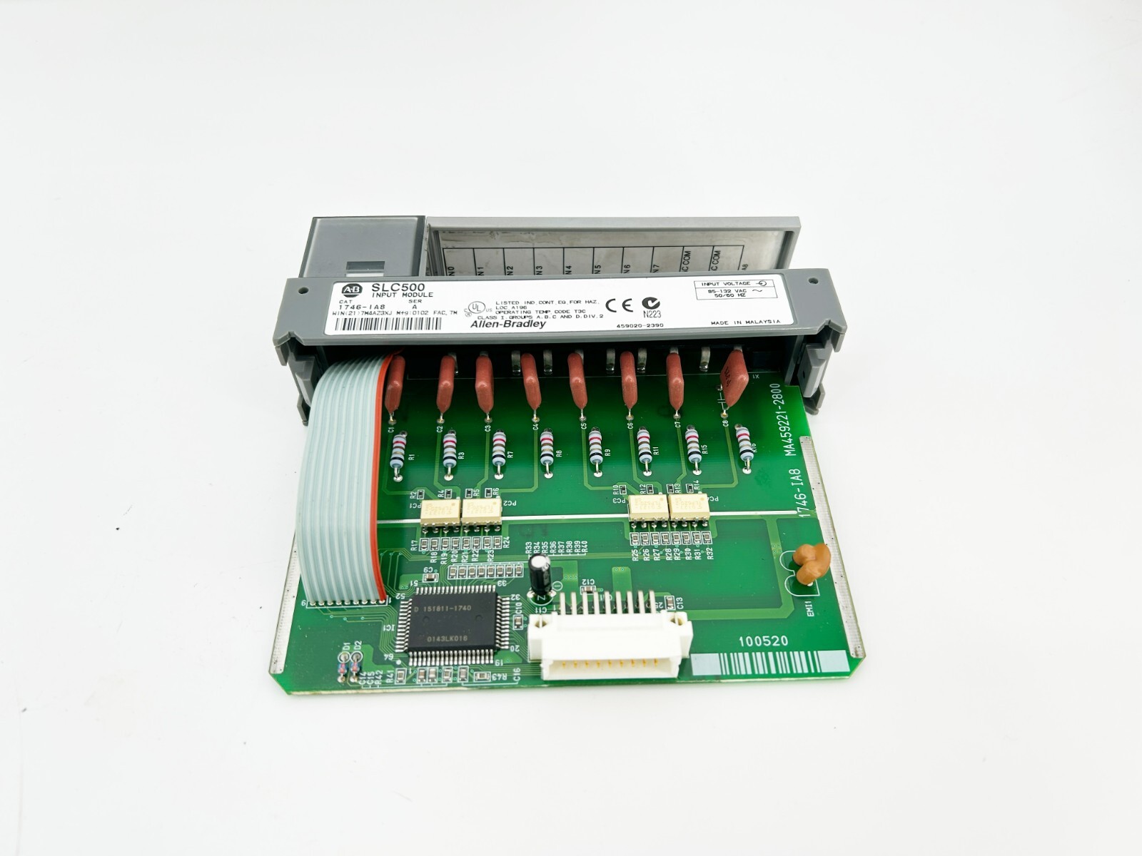 New Allen Bradley SLC500 Input Module, 1746-IA8 Ser. A, 85-132VAC, 50/60Hz