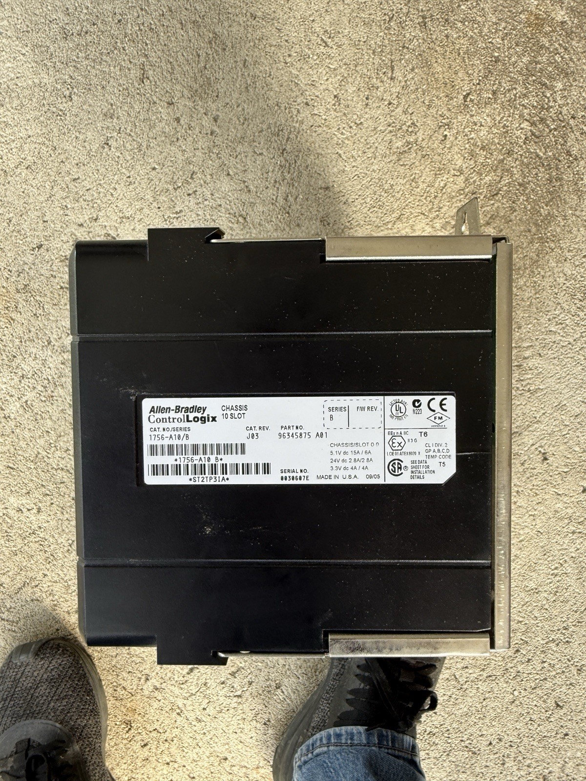 Allen Bradley ControlLogix PLC Power Supply Input/ Output Modules