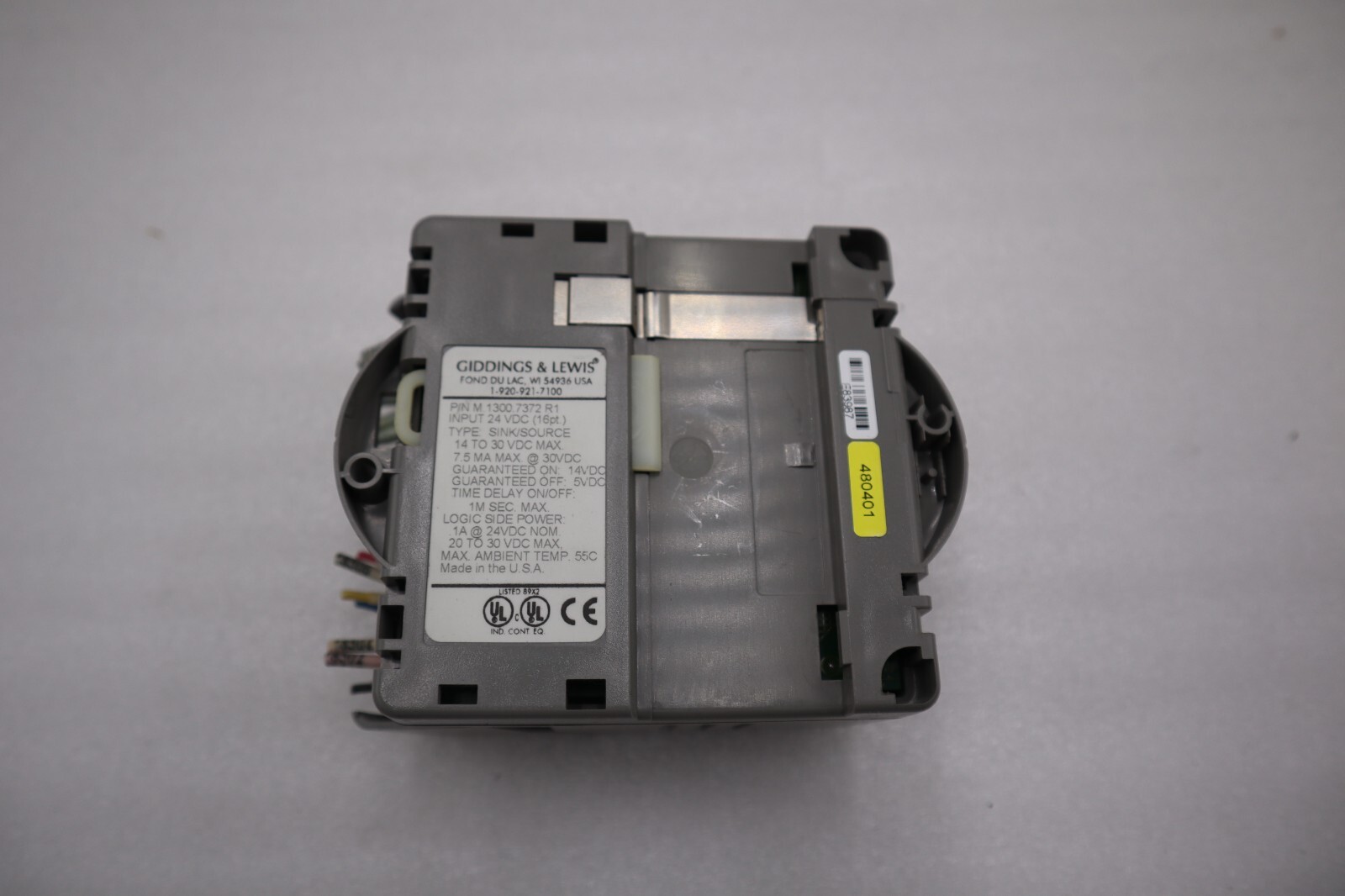 Giddings & Lewis M.1300.7372 R1 Input Module 24VDC SINK/SOURCE STOCK 5176A