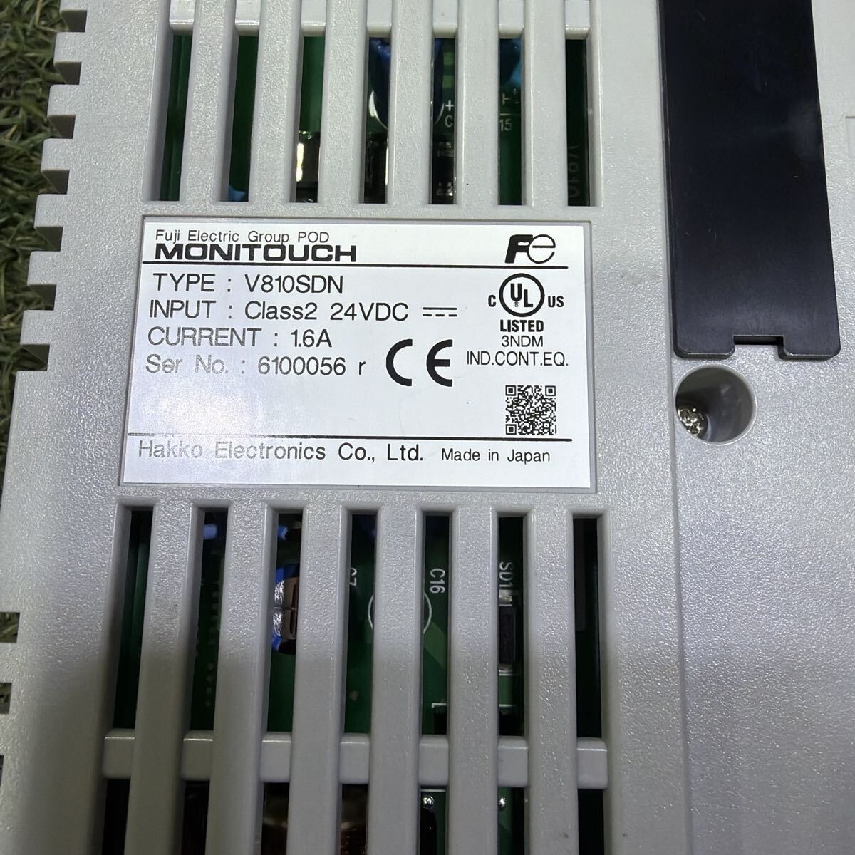 Hakko Electronics / Fuji Electric Monitouch V8 Series 10.4-inch V810SDN – 6F090