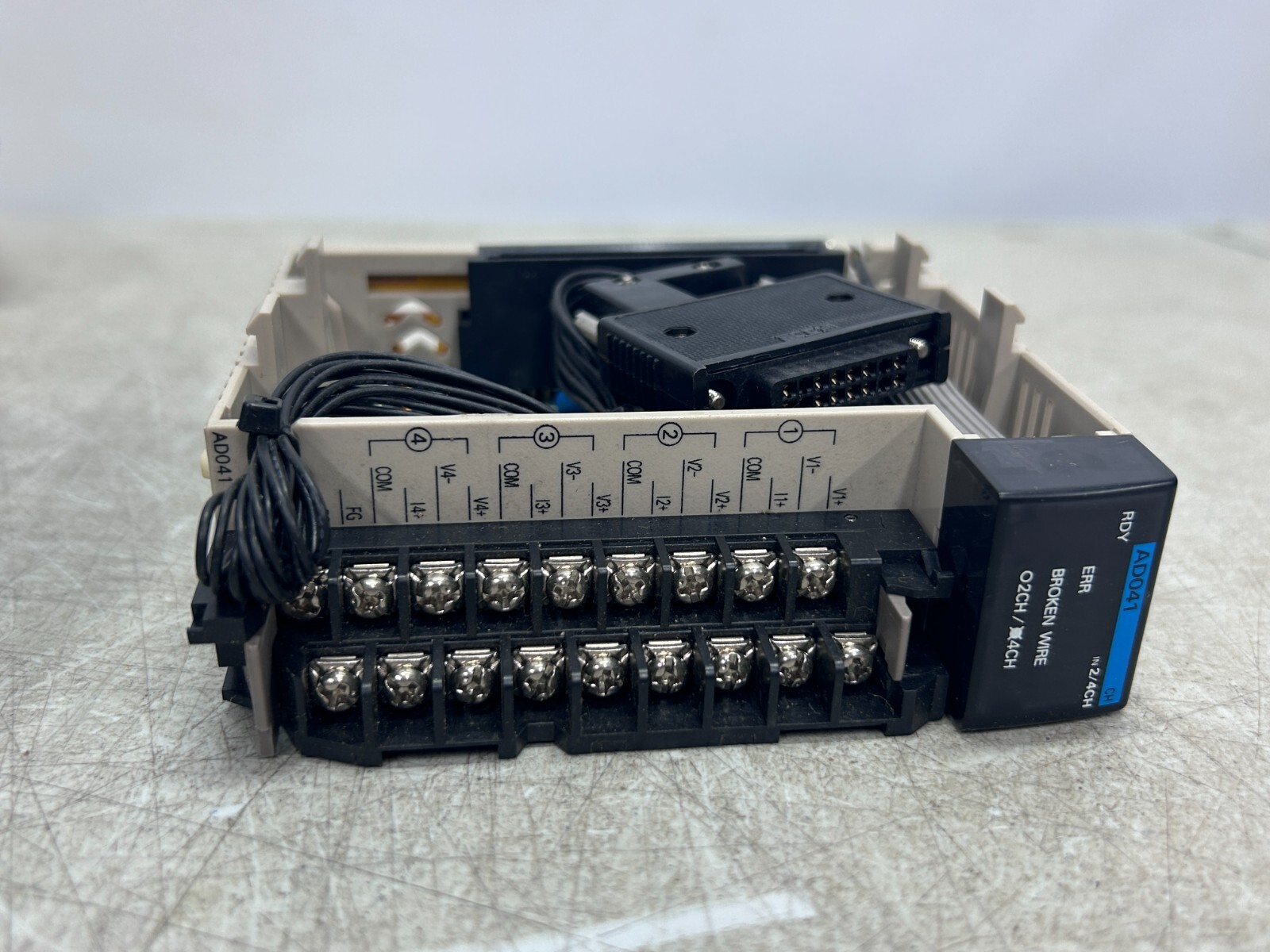 OMRON CQM1-AD041 A/D Unit, SYSMAC Analog Input Unit