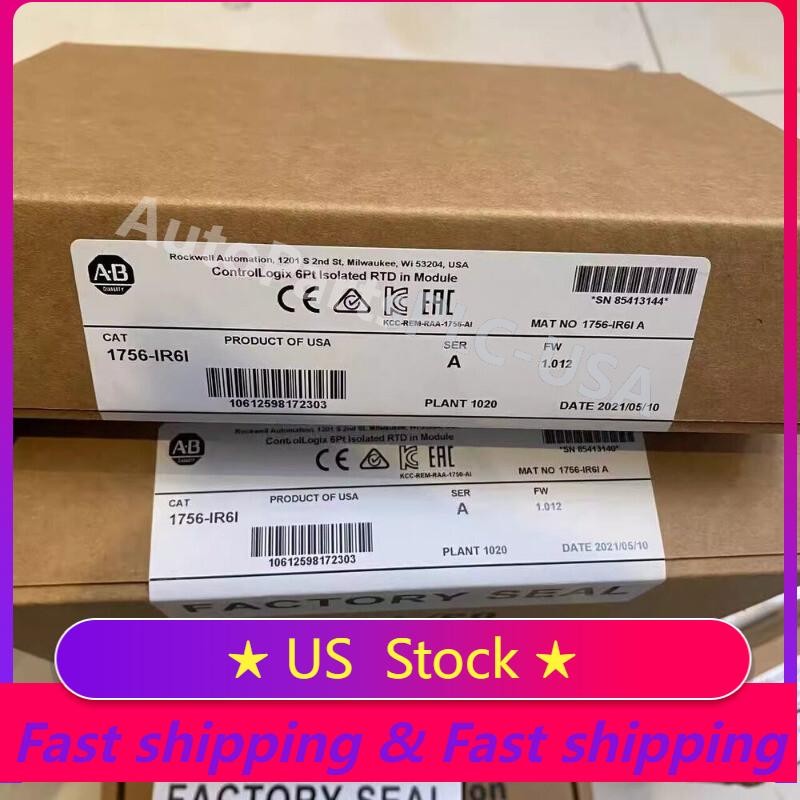 nEW IN BOX Allen-Bradley 1756-IR6I Series A ControlLogix 6pt Isolated RTD Module