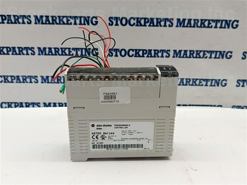 Allen-Bradley NX700 SERIES NX_AI8C REV. B PLC Analog Input Unit Fast Shipping