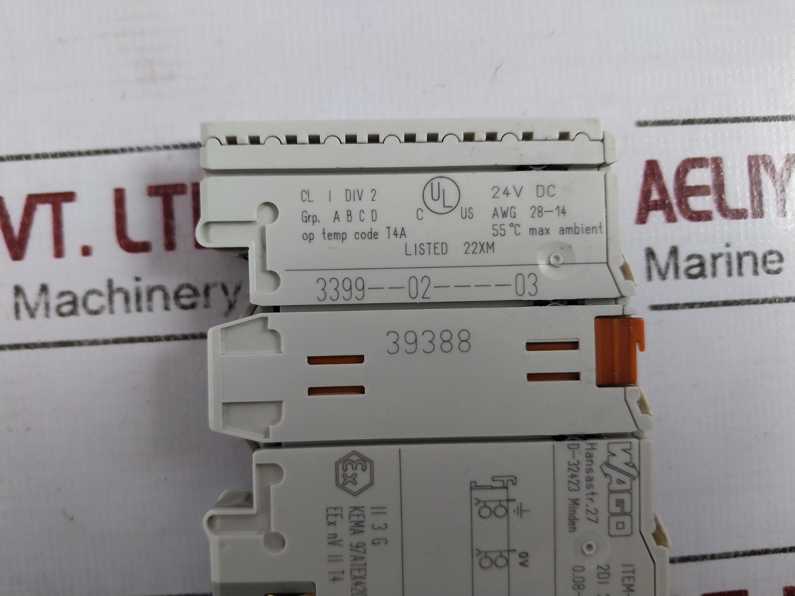 Wago 750-400 2 Channel Digital Input Module 2DI 24VDC 3.0MS