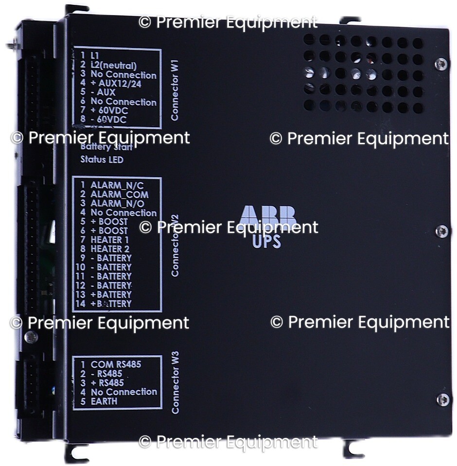 * ABB UPS UPS240A UNINTERRUPTED POWER SUPPLY 50/60HZ