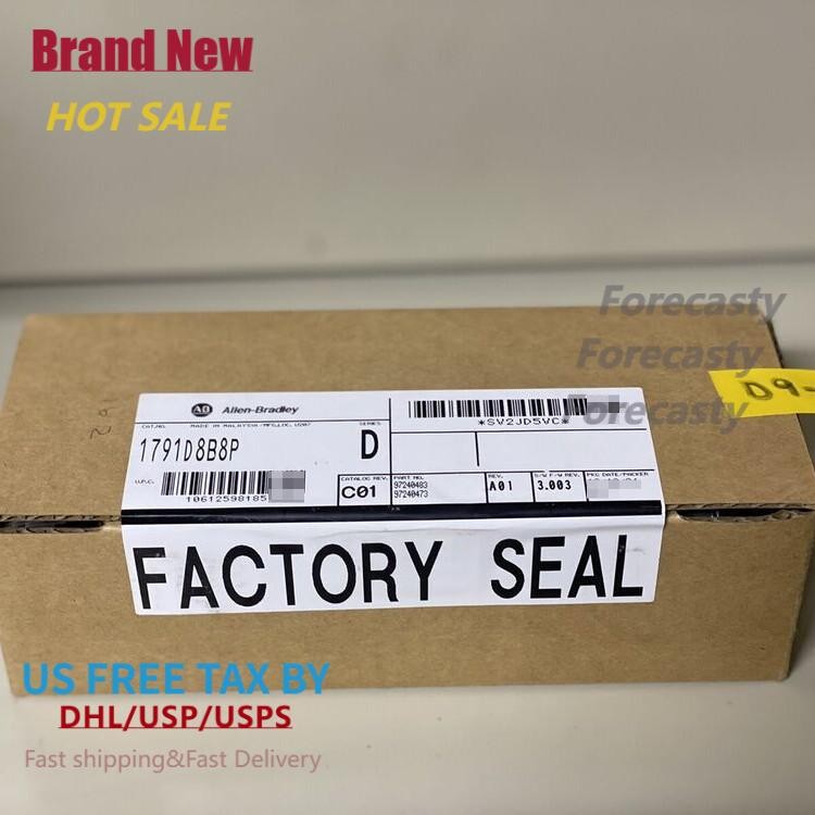 New AB 1791D-8B8P Compact Block I/O 1791D8B8P Factory Sealed Fast Shipping 1PCS
