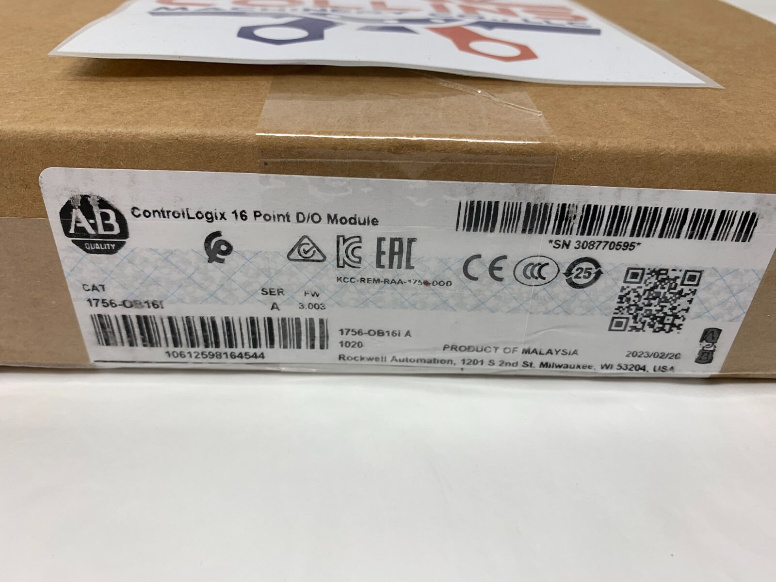 Allen-Bradley 1756-OB16I ControlLogix Isolated Output Module 16 Points NEW 2023