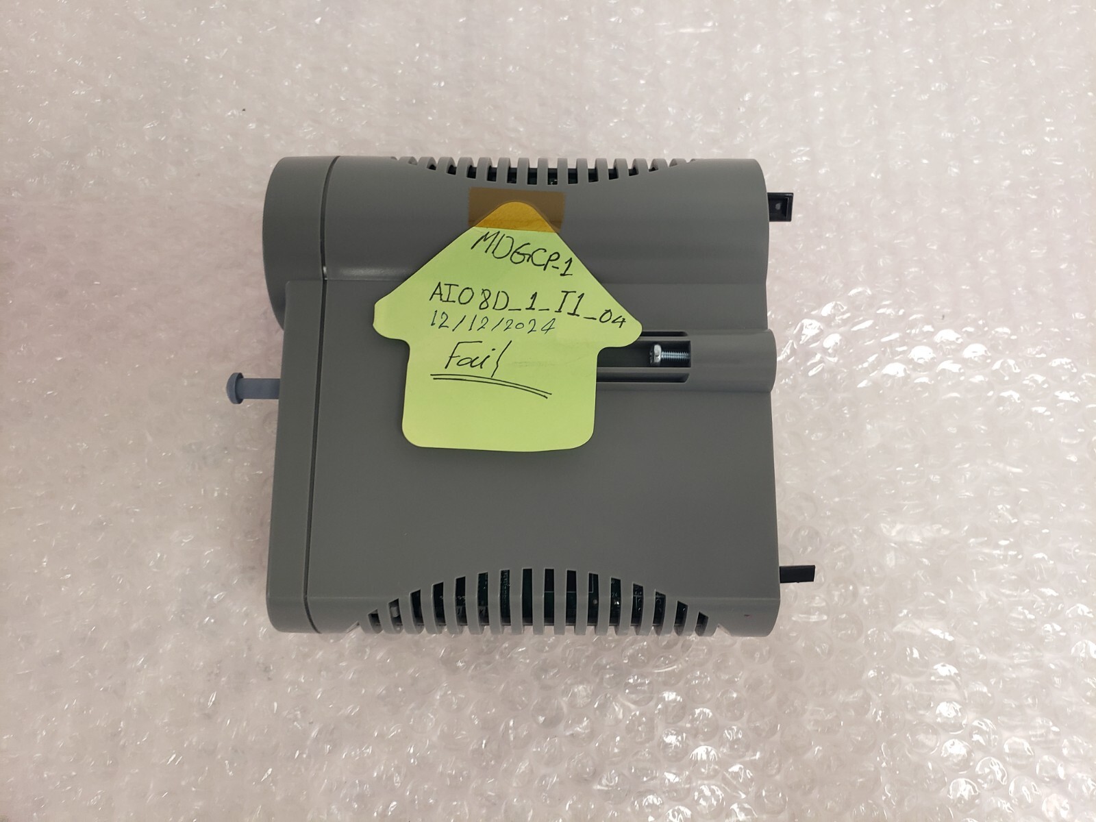 Honeywell CC-PAIH02 51405038-375 Hart Analog Input Module 24 VDC SEE PHOTOS F-6