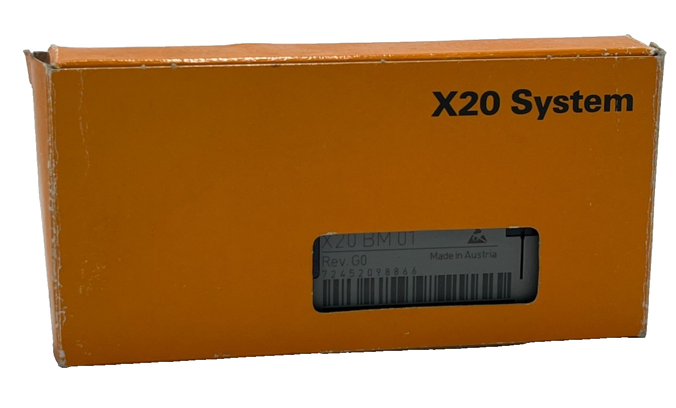 B&R X20BM01 Bus Module X20 System Backplane Bus Module 8-Pin X20BM01, NSMP