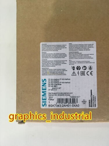 Siemens New In Box 6GK7343-2AH01-0XA0 / 6GK7 343-2AH01-0XA0 Fast Shipping