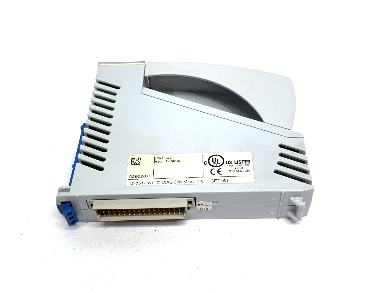 Sigmatek 12-051-161 Digital I/O Module C-DIAS Dig. CEZ161