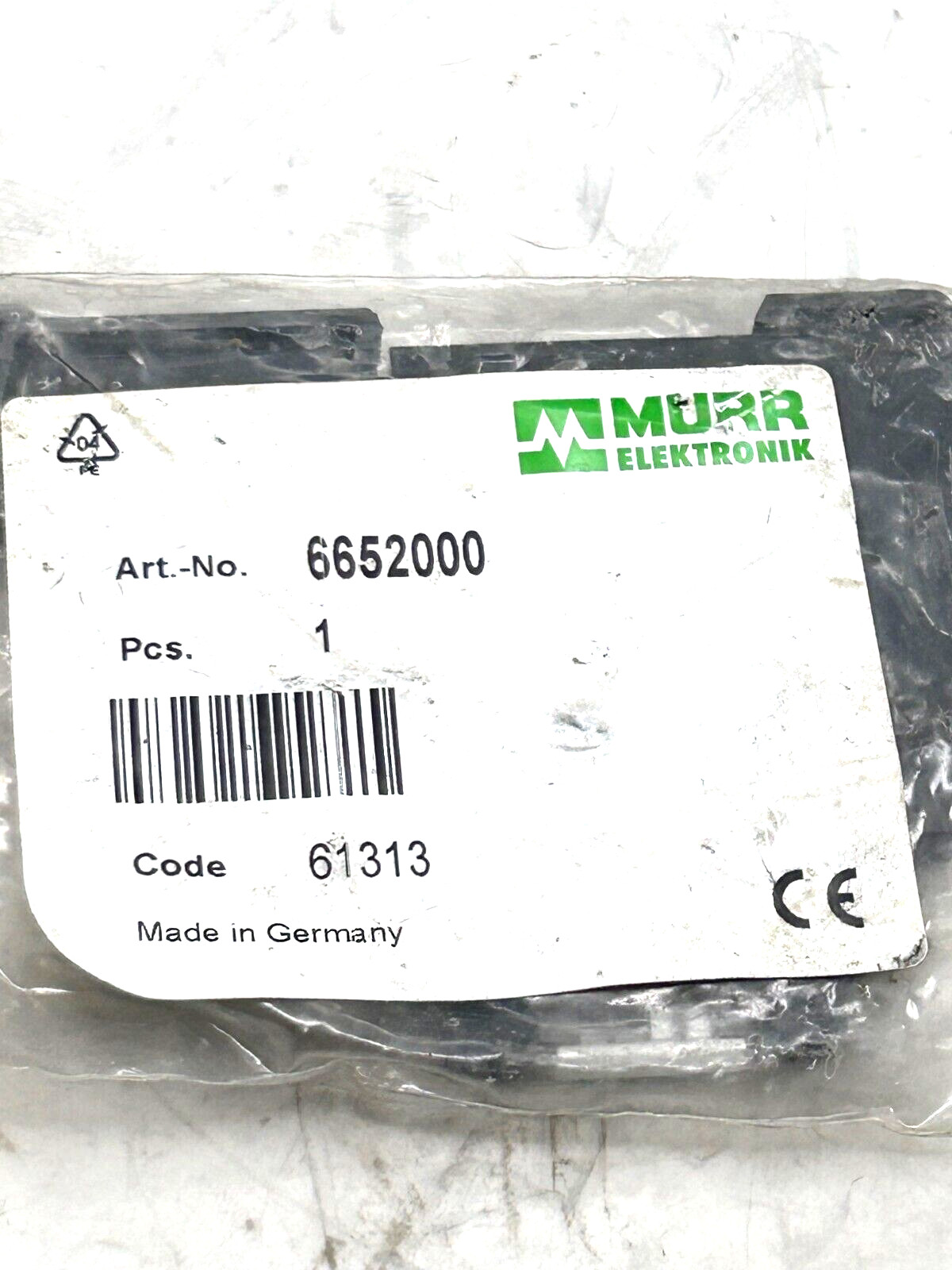 Murr Art.No 6652000 MURR ELEKTRONIK New/Nos