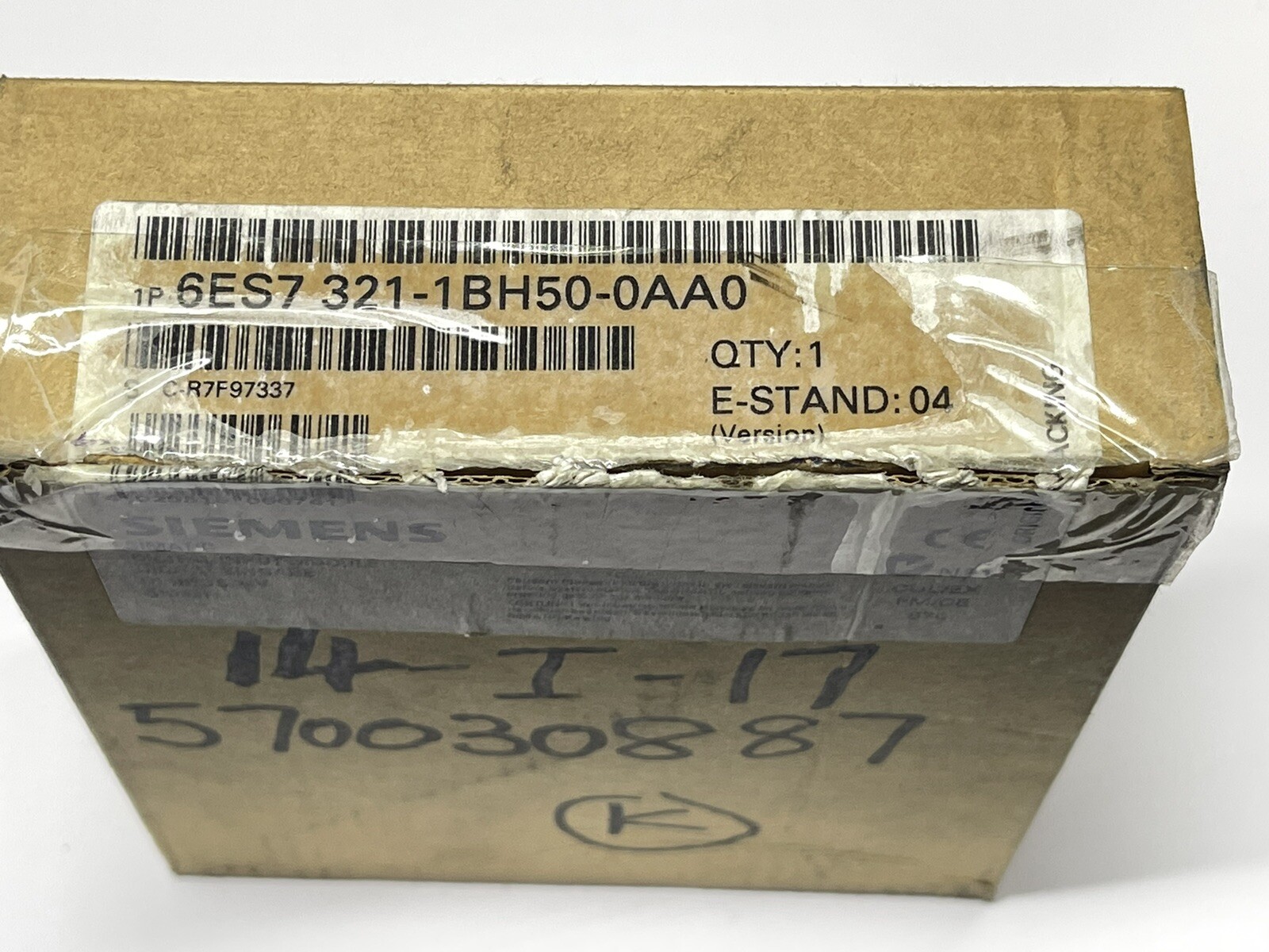 Siemens Simatic S7-300 Digital Input Module SM321 DI16 24V 6ES7 321-1BH50-0AA0