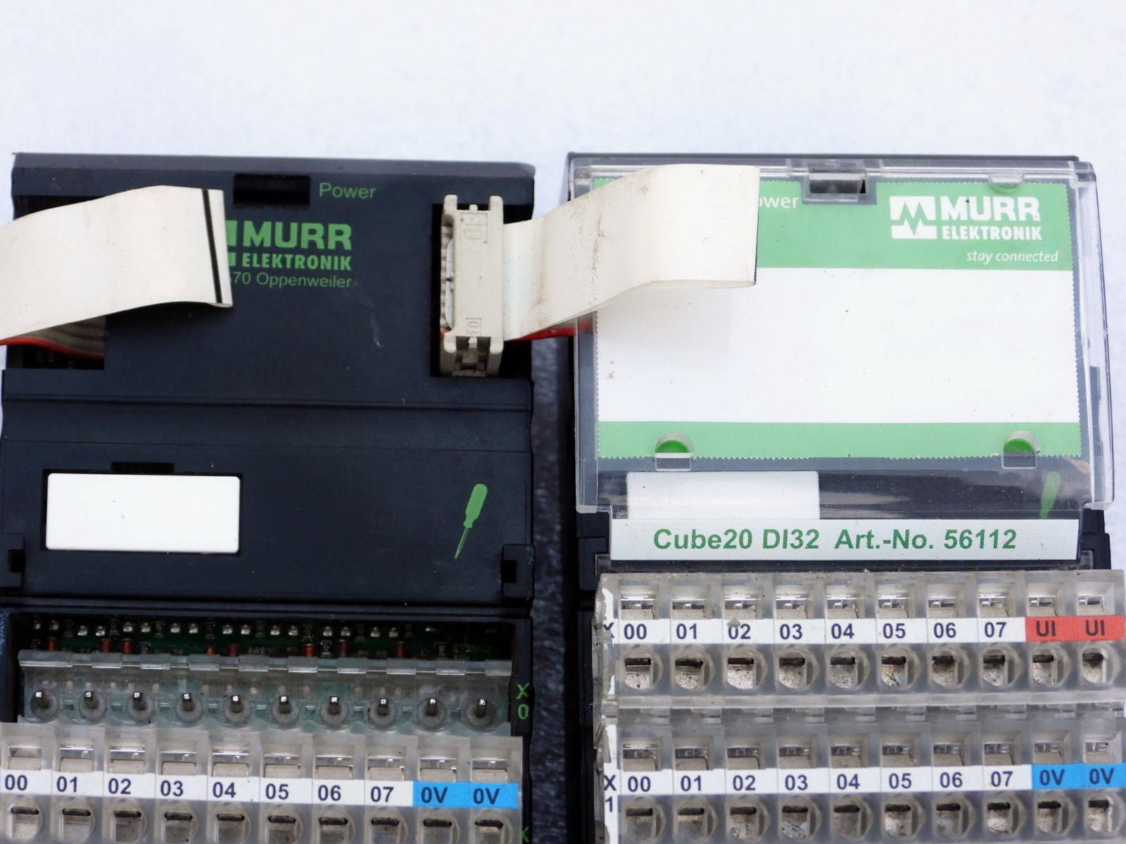 MURR ELEKTRONIK CUBE20 DI32 FIELDBUS DIGITAL EXPANSION INPUT MODULE ART NO.56112