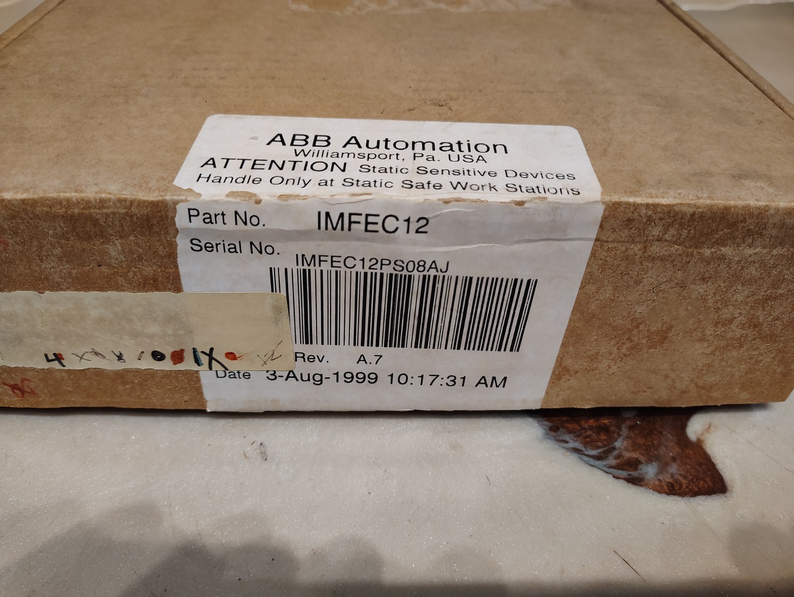 BAILEY IMFEC12 SYMPHONY ANALOG INPUT MODULE