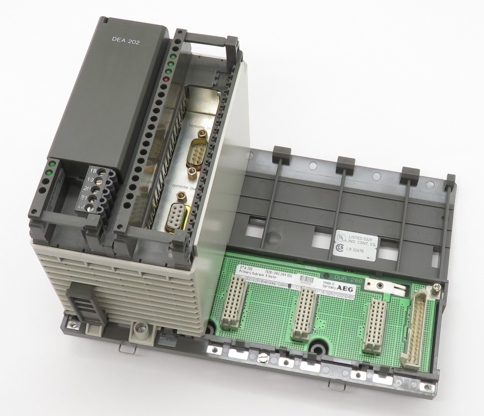 AEG Modicon DEA 202-B/AS-BDEA-202 + 2x DAP 216/AS-BDAP-216 + DEP 220/AS-BDEP-220