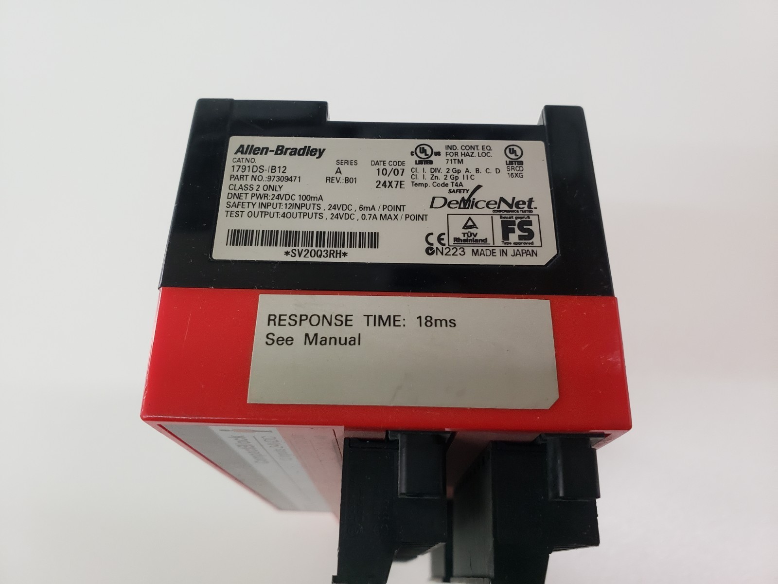 Allen-Bradley 1791DS-IB12 Ser. A DeviceNet CompactBlock Input Module