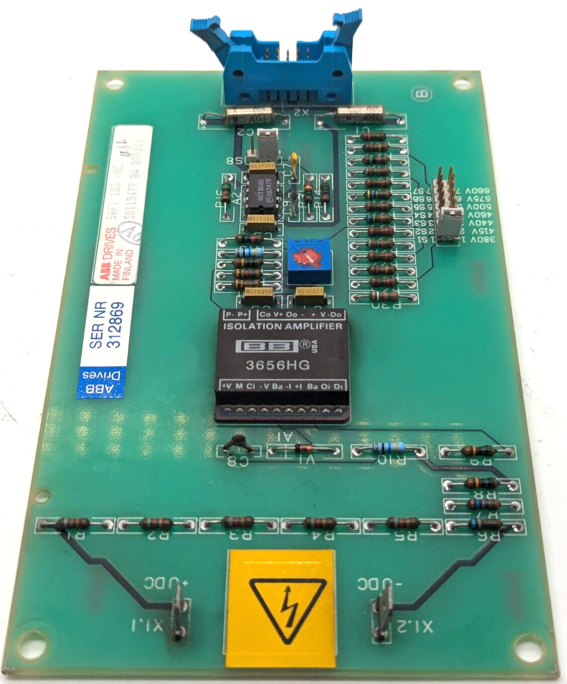 Abb SAFT183VMC plug-in board expansion module board