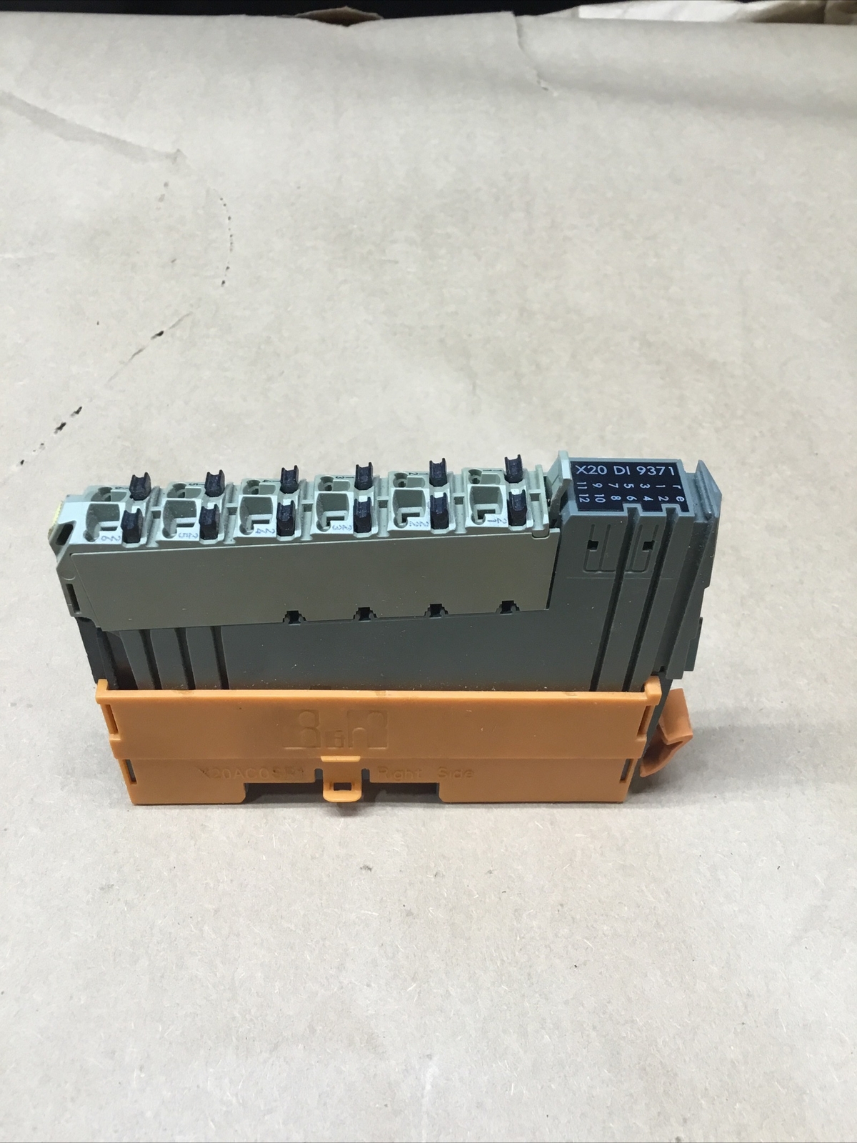 B&R DIGITAL OUTPUT MODULE. X20 DI 9371. WITH BUS MODULE X20 BM 11 #709G55