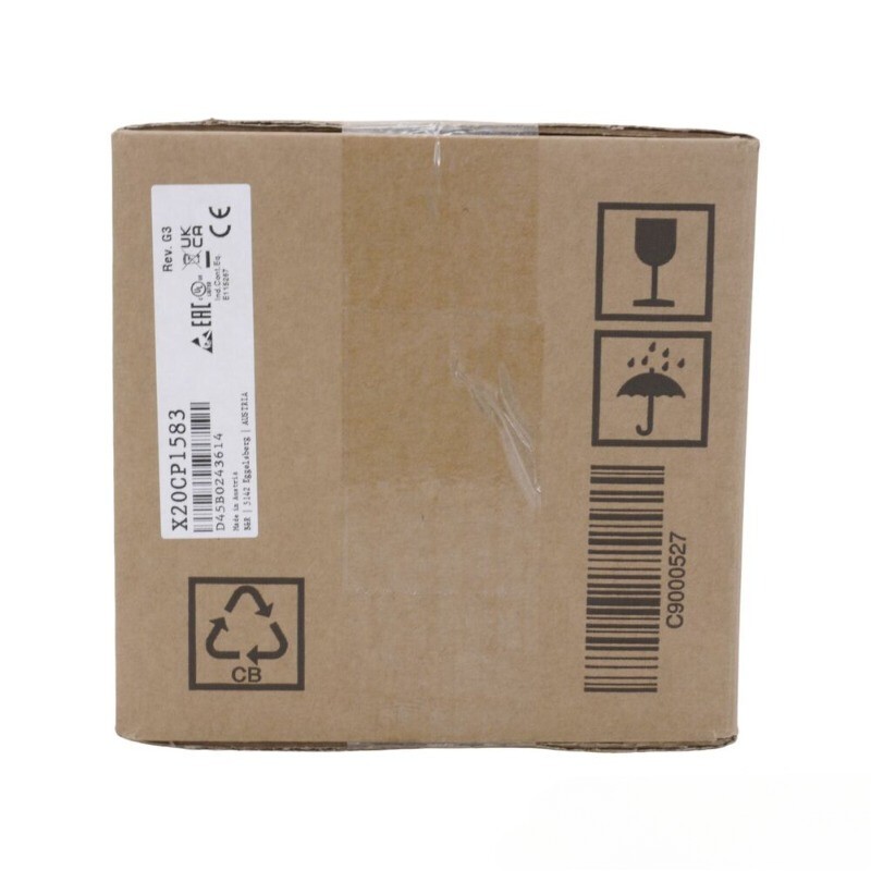 B&R X20CP1583 REV.G3 X20 CENTRAL UNIT CP 1583-
