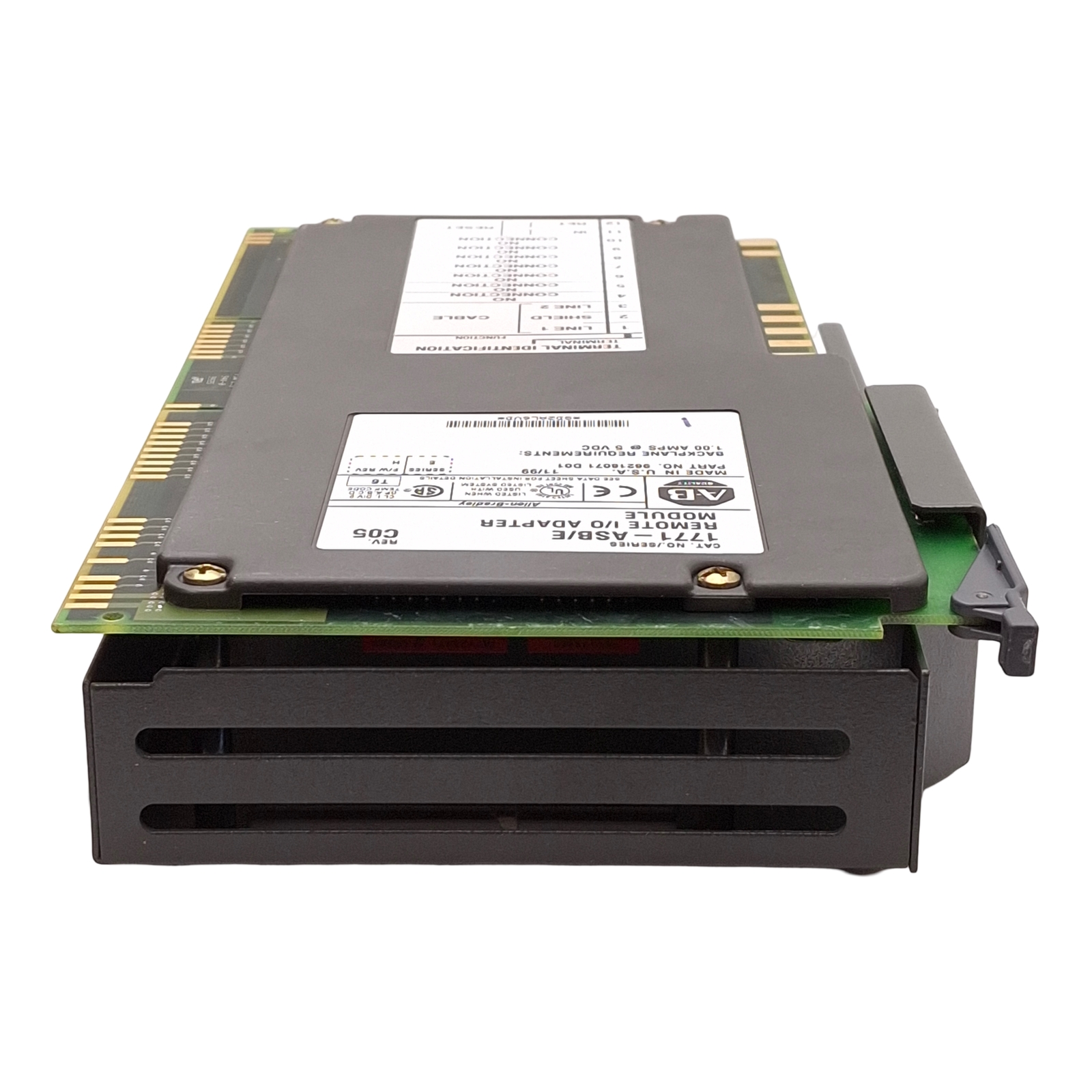 Allen Bradley 1771-ASB E Remote I/O Adapter Module, 32 Digital I/O, 5VDC 1A